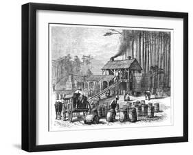 Turpentine Distillery, North Carolina, 1870-Edwin Austin Abbey-Framed Giclee Print