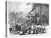 Turpentine Distillery, North Carolina, 1870-Edwin Austin Abbey-Stretched Canvas