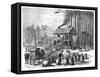 Turpentine Distillery, North Carolina, 1870-Edwin Austin Abbey-Framed Stretched Canvas