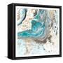 Turquoise 1-Kimberly Allen-Framed Stretched Canvas