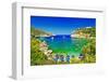 Turquoise Beaches of Rhodes,Greece-Maugli-l-Framed Photographic Print