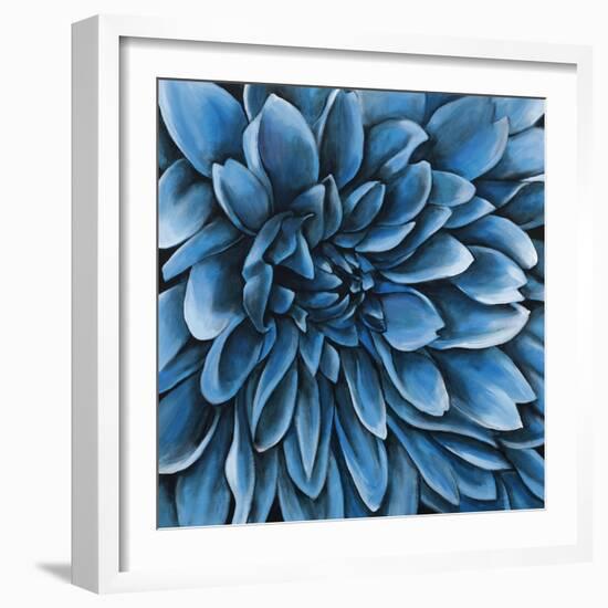 Turquoise Bloom-Sydney Edmunds-Framed Giclee Print