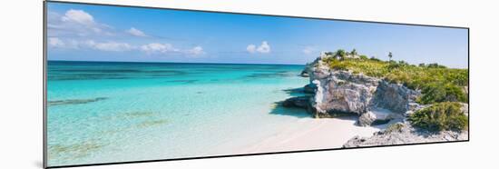 Turquoise Blue Waters, Dramatic Limestone Cliffs, At Lighthouse Point, Island Of Eleuthera, Bahamas-Erik Kruthoff-Mounted Photographic Print