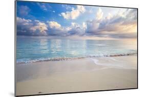 Turquoise Caribbean Waters On A White Sand Beach At Sunrise Image Taken In Eleuthera, The Bahamas-Erik Kruthoff-Mounted Photographic Print