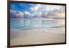 Turquoise Caribbean Waters On A White Sand Beach At Sunrise Image Taken In Eleuthera, The Bahamas-Erik Kruthoff-Framed Photographic Print