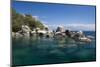 Turquoise Clear Water and Granite Rocks, Mumbo Island, Cape Maclear, Lake Malawi, Malawi, Africa-Michael Runkel-Mounted Photographic Print