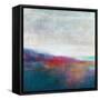 Turquoise Dawn-Megumi Akiyama-Framed Stretched Canvas