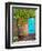 Turquoise Door, Santa Fe, New Mexico-Tom Haseltine-Framed Photographic Print