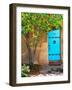 Turquoise Door, Santa Fe, New Mexico-Tom Haseltine-Framed Photographic Print