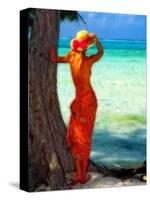 Turquoise Dreams, Cayman Islands-George Oze-Stretched Canvas