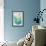 Turquoise Flow I-Jennifer Gardner-Framed Art Print displayed on a wall