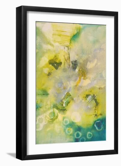 Turquoise Flow II-Jennifer Gardner-Framed Art Print