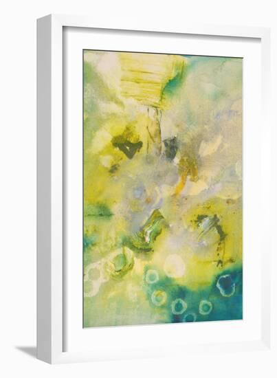 Turquoise Flow II-Jennifer Gardner-Framed Art Print