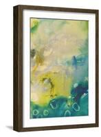 Turquoise Flow III-Jennifer Gardner-Framed Art Print