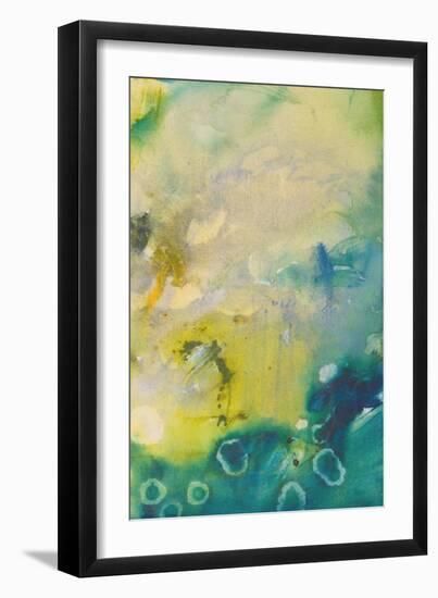 Turquoise Flow III-Jennifer Gardner-Framed Art Print