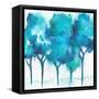 Turquoise Forest-Joyce Combs-Framed Stretched Canvas