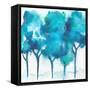 Turquoise Forest-Joyce Combs-Framed Stretched Canvas