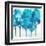 Turquoise Forest-Joyce Combs-Framed Art Print