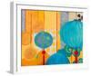 Turquoise Fortune-Sally Bennett Baxley-Framed Giclee Print