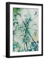 Turquoise Garden-Rikki Drotar-Framed Giclee Print