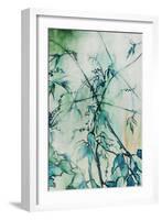Turquoise Garden-Rikki Drotar-Framed Giclee Print