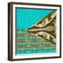 Turquoise Kai-Belen Mena-Framed Giclee Print