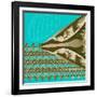 Turquoise Kai-Belen Mena-Framed Giclee Print