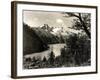 Turquoise Lake, Mt, 1922-Asahel Curtis-Framed Giclee Print