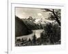 Turquoise Lake, Mt, 1922-Asahel Curtis-Framed Giclee Print