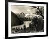 Turquoise Lake, Mt, 1922-Asahel Curtis-Framed Giclee Print