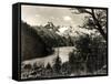 Turquoise Lake, Mt, 1922-Asahel Curtis-Framed Stretched Canvas