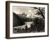 Turquoise Lake, Mt, 1922-Asahel Curtis-Framed Giclee Print