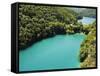 Turquoise Lakes, Plitvice Lakes National Park, Unesco World Heritage Site, Croatia-Christian Kober-Framed Stretched Canvas