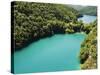 Turquoise Lakes, Plitvice Lakes National Park, Unesco World Heritage Site, Croatia-Christian Kober-Stretched Canvas