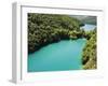 Turquoise Lakes, Plitvice Lakes National Park, Unesco World Heritage Site, Croatia-Christian Kober-Framed Photographic Print
