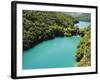 Turquoise Lakes, Plitvice Lakes National Park, Unesco World Heritage Site, Croatia-Christian Kober-Framed Photographic Print