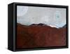 Turquoise Mine-Herb Dickinson-Framed Stretched Canvas