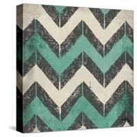 Turquoise Modele I-Elizabeth Medley-Stretched Canvas