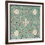 Turquoise Modele VII-Elizabeth Medley-Framed Art Print