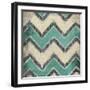 Turquoise Modele VII-Elizabeth Medley-Framed Art Print