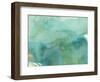 Turquoise Moment III-Joyce Combs-Framed Art Print