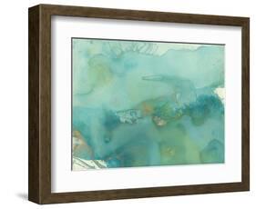 Turquoise Moment III-Joyce Combs-Framed Art Print