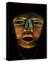 Turquoise, Mosaic, Mask, Teotihuacan, Mexico-Kenneth Garrett-Stretched Canvas