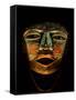 Turquoise, Mosaic, Mask, Teotihuacan, Mexico-Kenneth Garrett-Framed Stretched Canvas