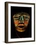 Turquoise, Mosaic, Mask, Teotihuacan, Mexico-Kenneth Garrett-Framed Photographic Print