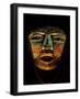 Turquoise, Mosaic, Mask, Teotihuacan, Mexico-Kenneth Garrett-Framed Photographic Print