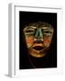 Turquoise, Mosaic, Mask, Teotihuacan, Mexico-Kenneth Garrett-Framed Photographic Print