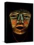 Turquoise, Mosaic, Mask, Teotihuacan, Mexico-Kenneth Garrett-Stretched Canvas