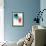 Turquoise No. 1-Ishita Banerjee-Framed Art Print displayed on a wall