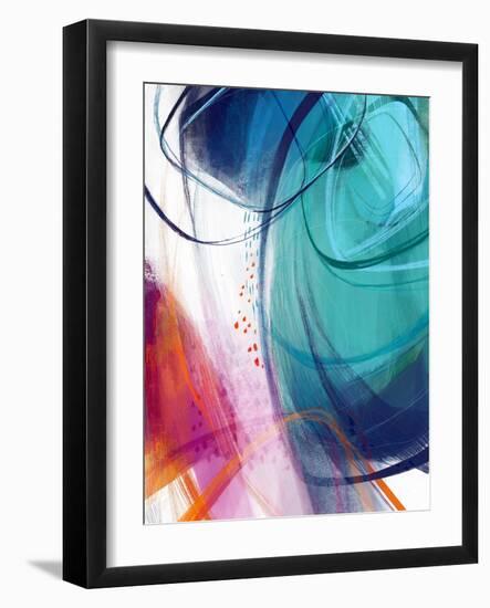 Turquoise No. 2-Ishita Banerjee-Framed Art Print